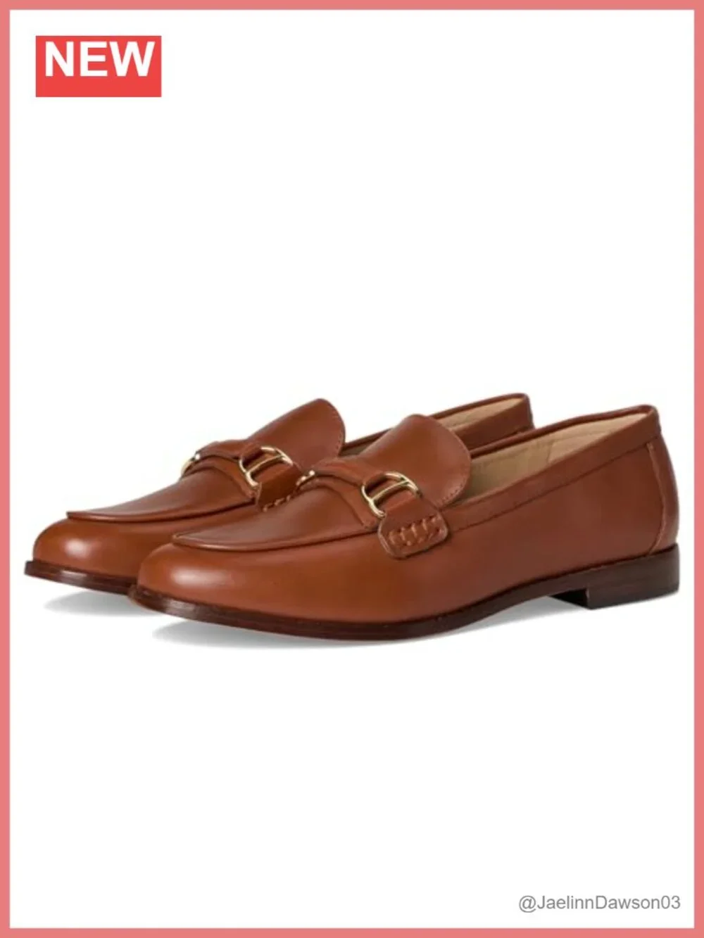 Tasha Leather Loafer - Women's Flat Slip-On Shoes, Round Toe, Pull-On Style,